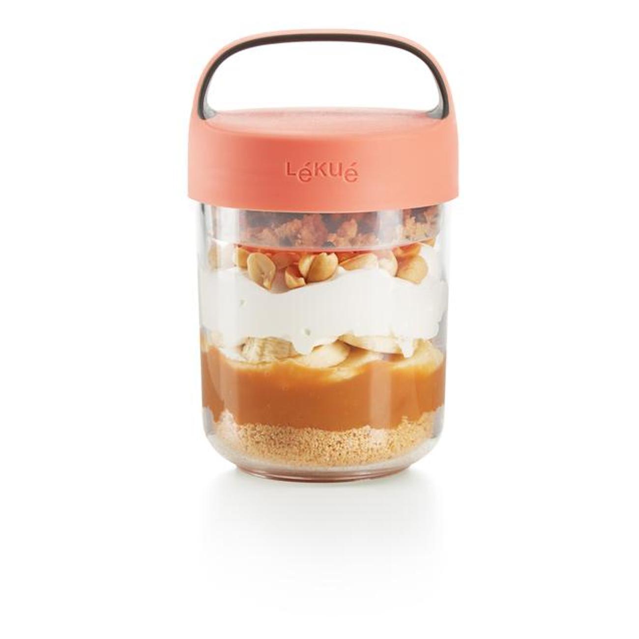 Термо ланч-бокс Lekue To Go 400мл коралловый 884900