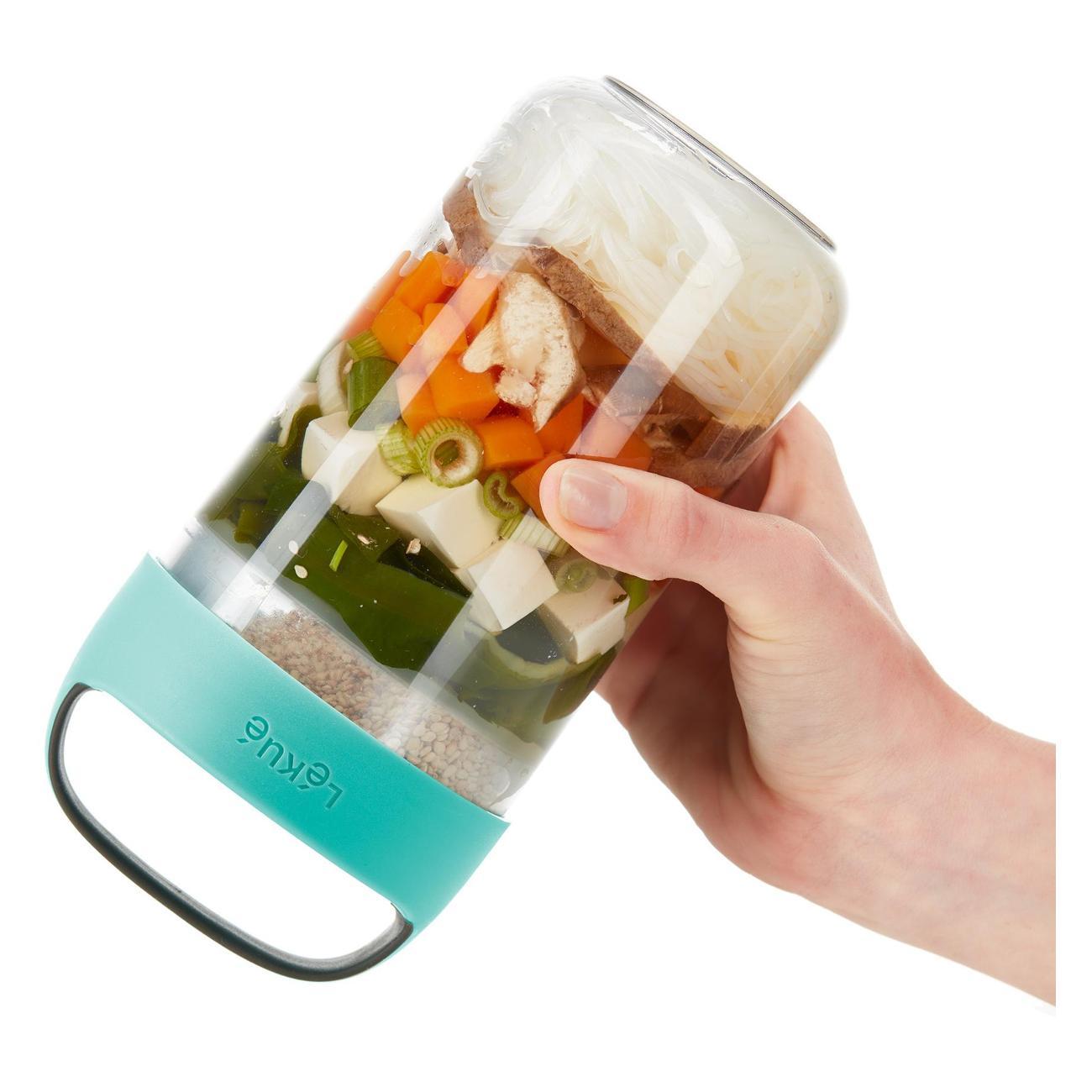 Термо ланч-бокс Lekue To Go 600мл бирюзовый 888304
