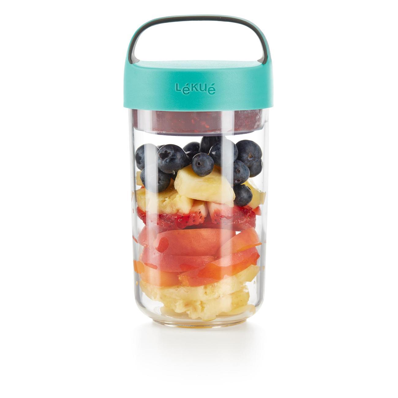 Термо ланч-бокс Lekue To Go 600мл бирюзовый 888304