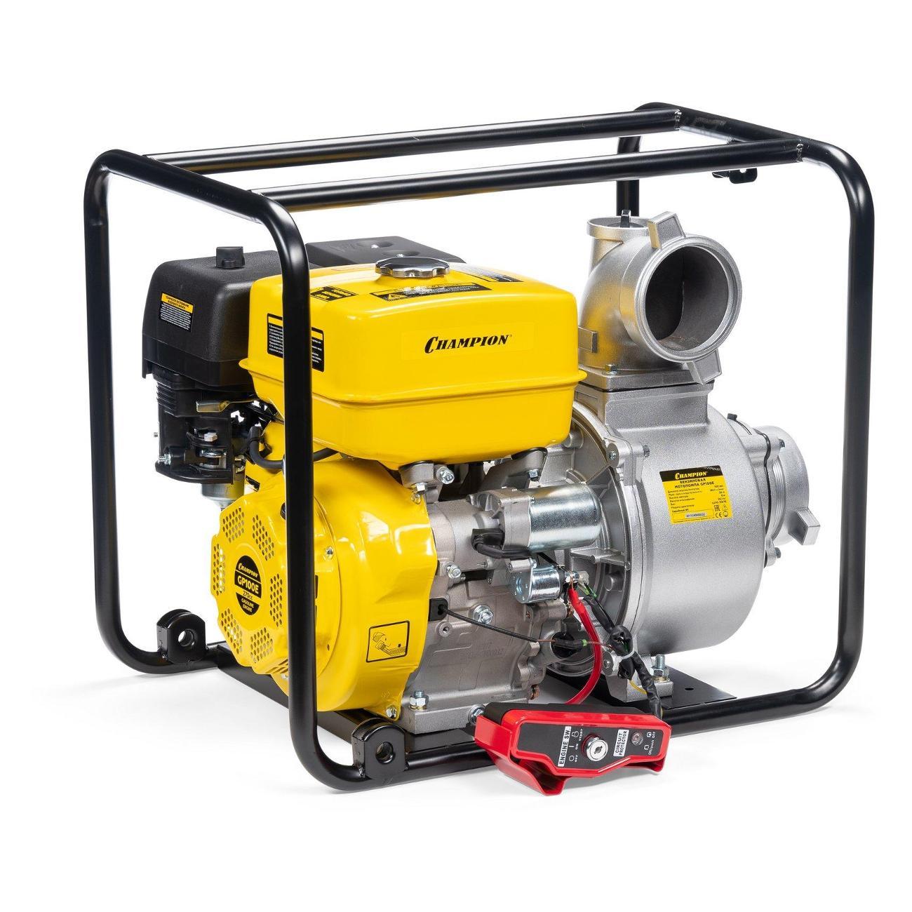 Мотопомпа Champion GP100E Yellow