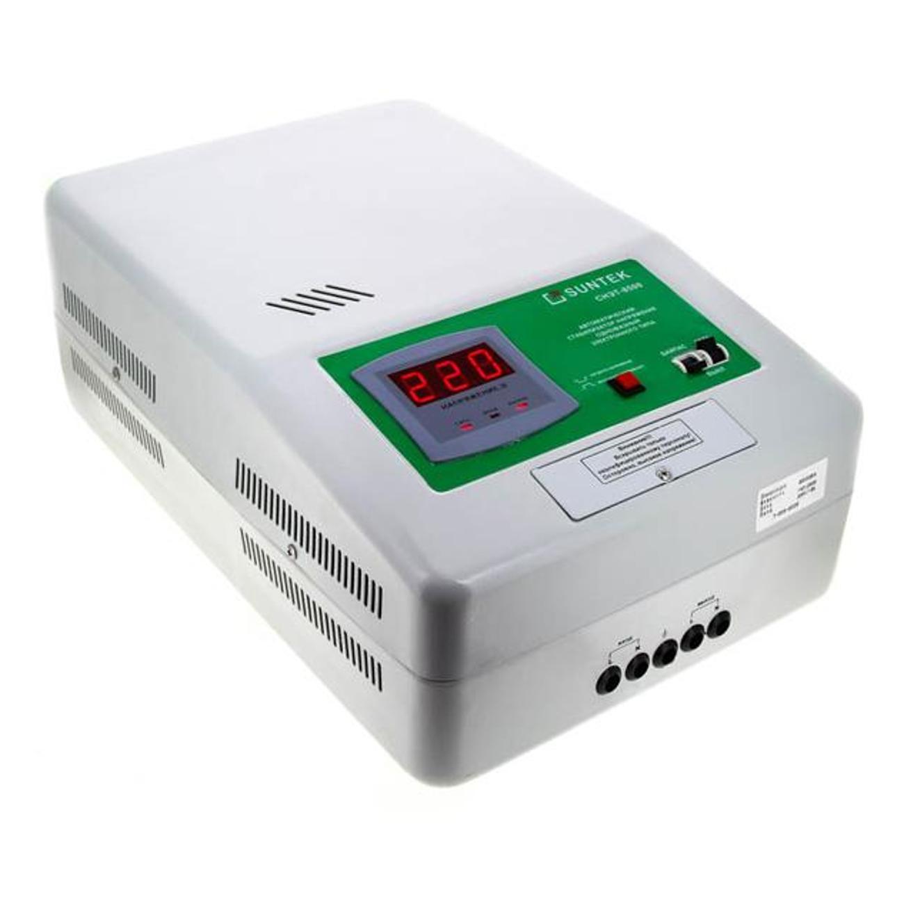 Стабилизатор напряжения SunTek СНЭТ 8500 фото