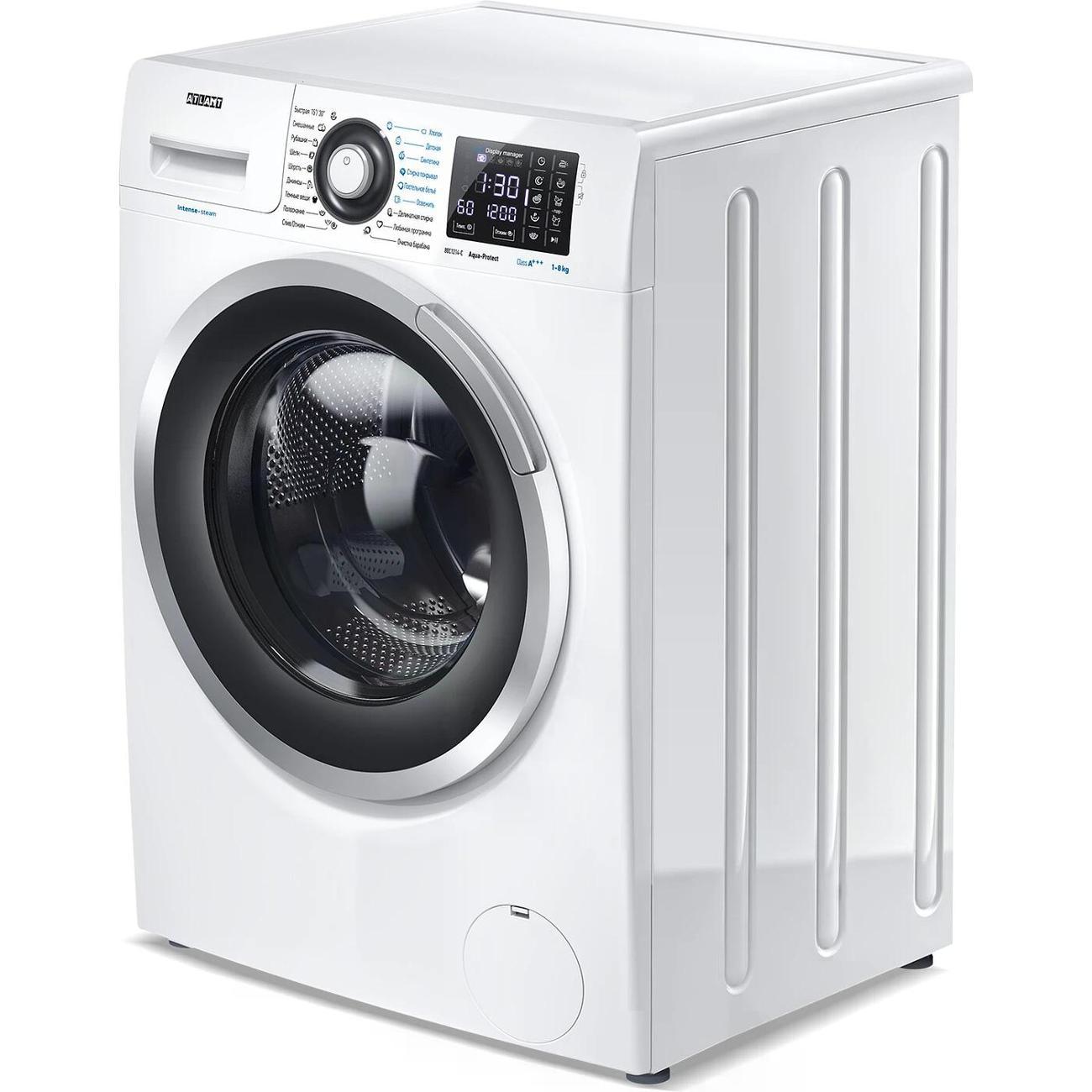Стиральная машина узкая Атлант СМА 80С1214-01