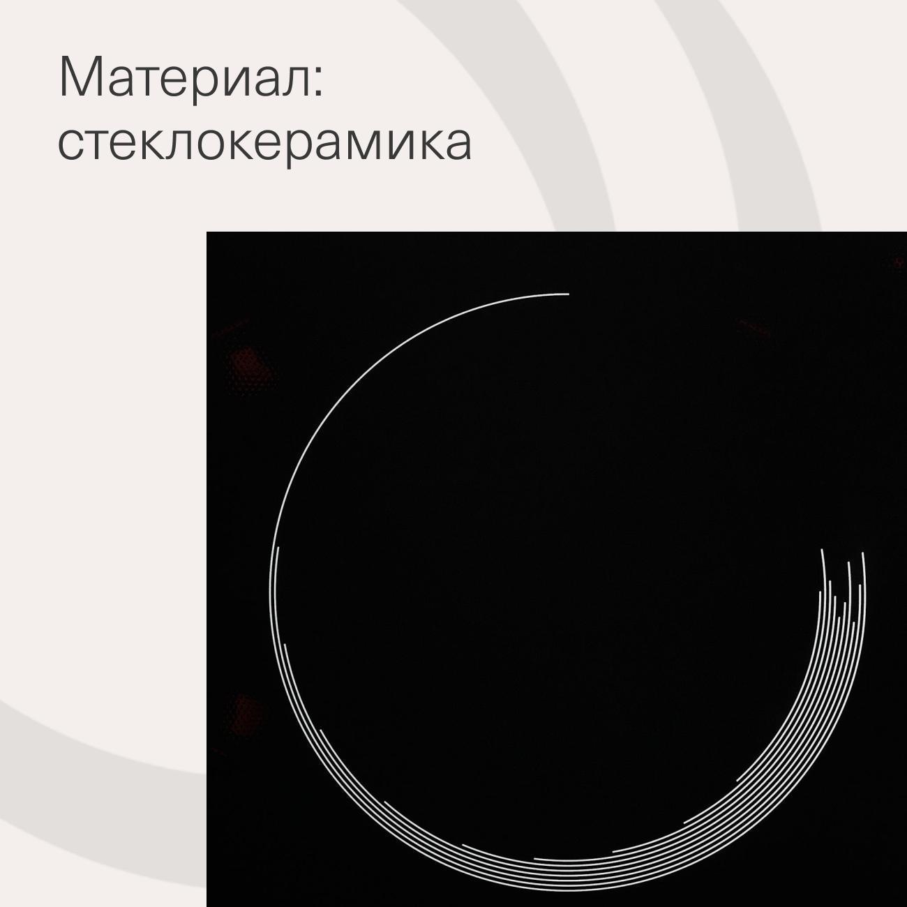 Встраиваемая электрическая панель Krona Orsa 60 BL