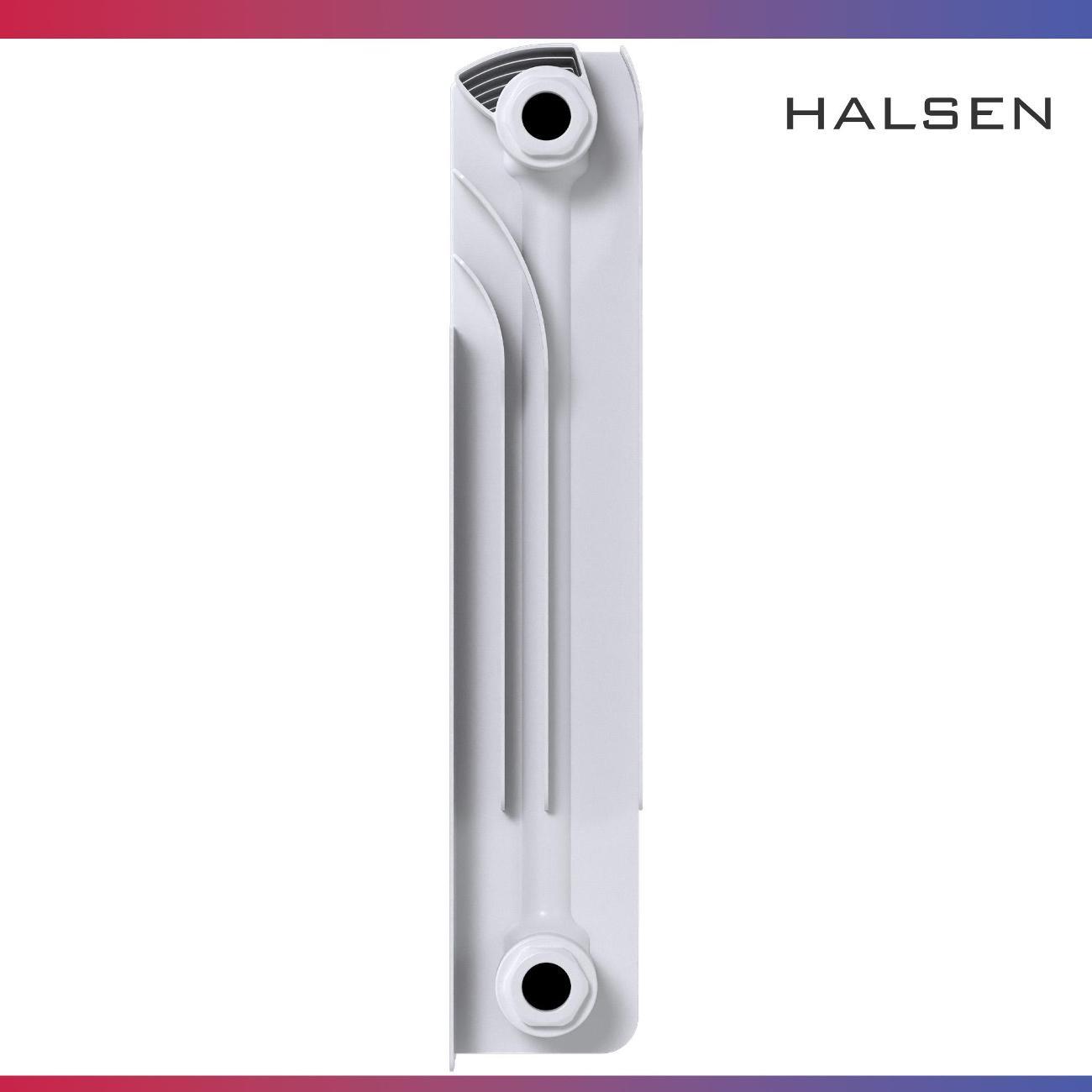Биметаллический радиатор Halsen 350/80/6
