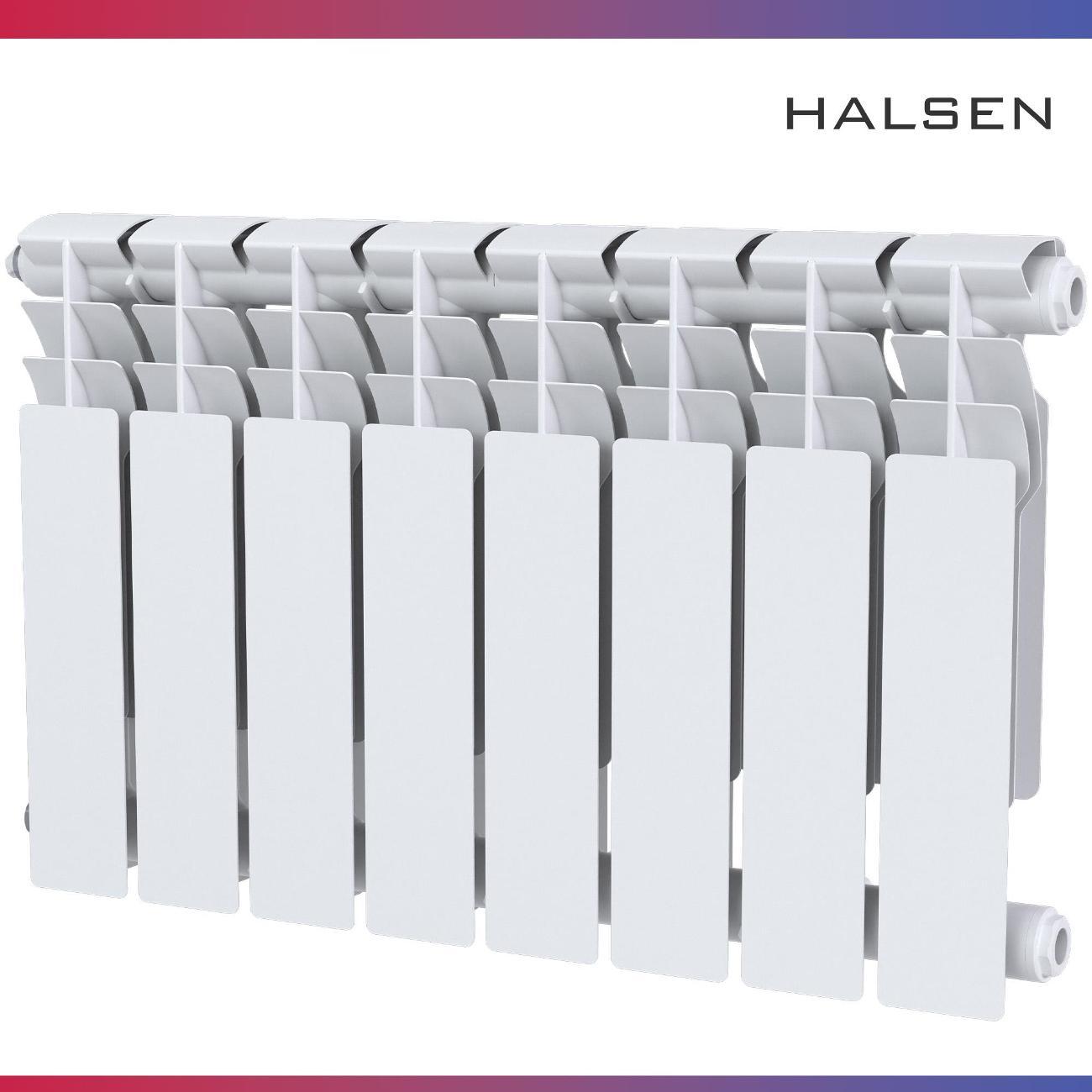 Биметаллический радиатор Halsen 350/80/8