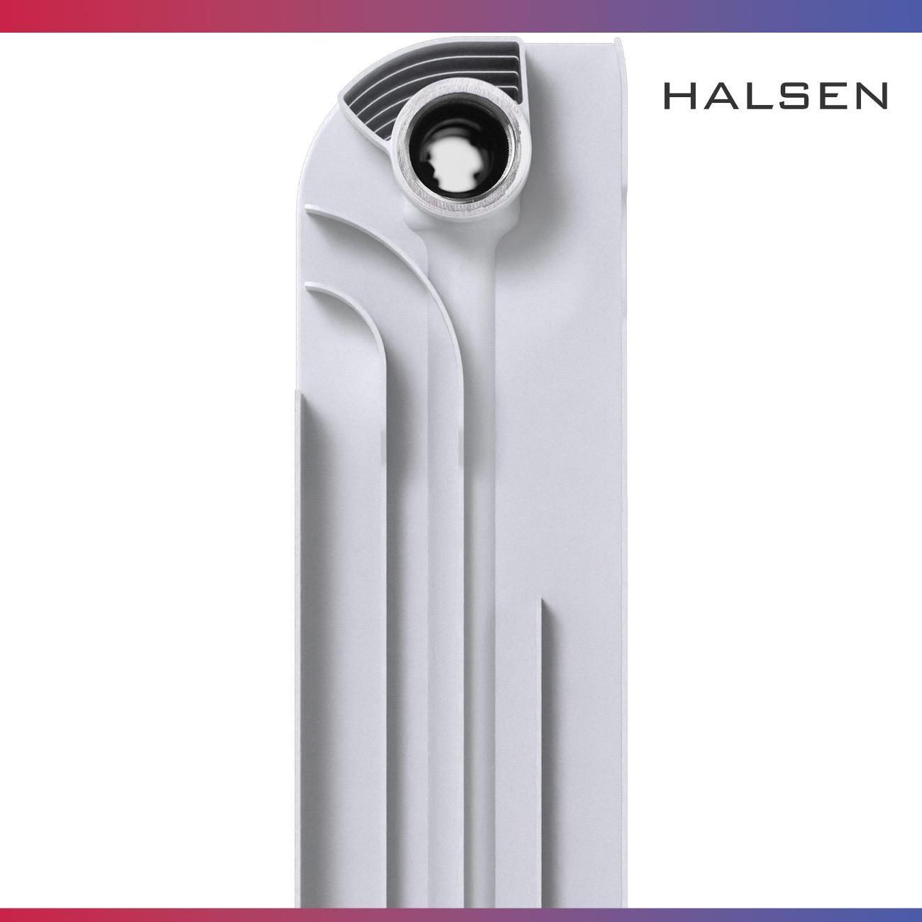 Биметаллический радиатор Halsen 500/100/10