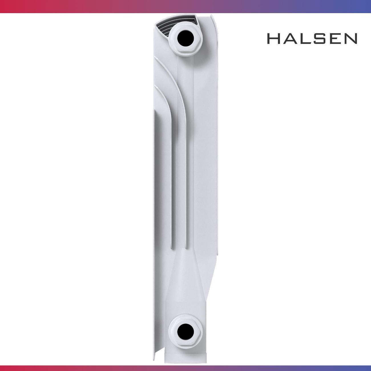 Алюминиевый радиатор Halsen 350/80/6