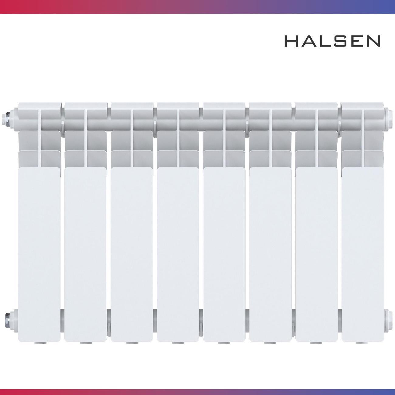 Алюминиевый радиатор Halsen 350/80/8