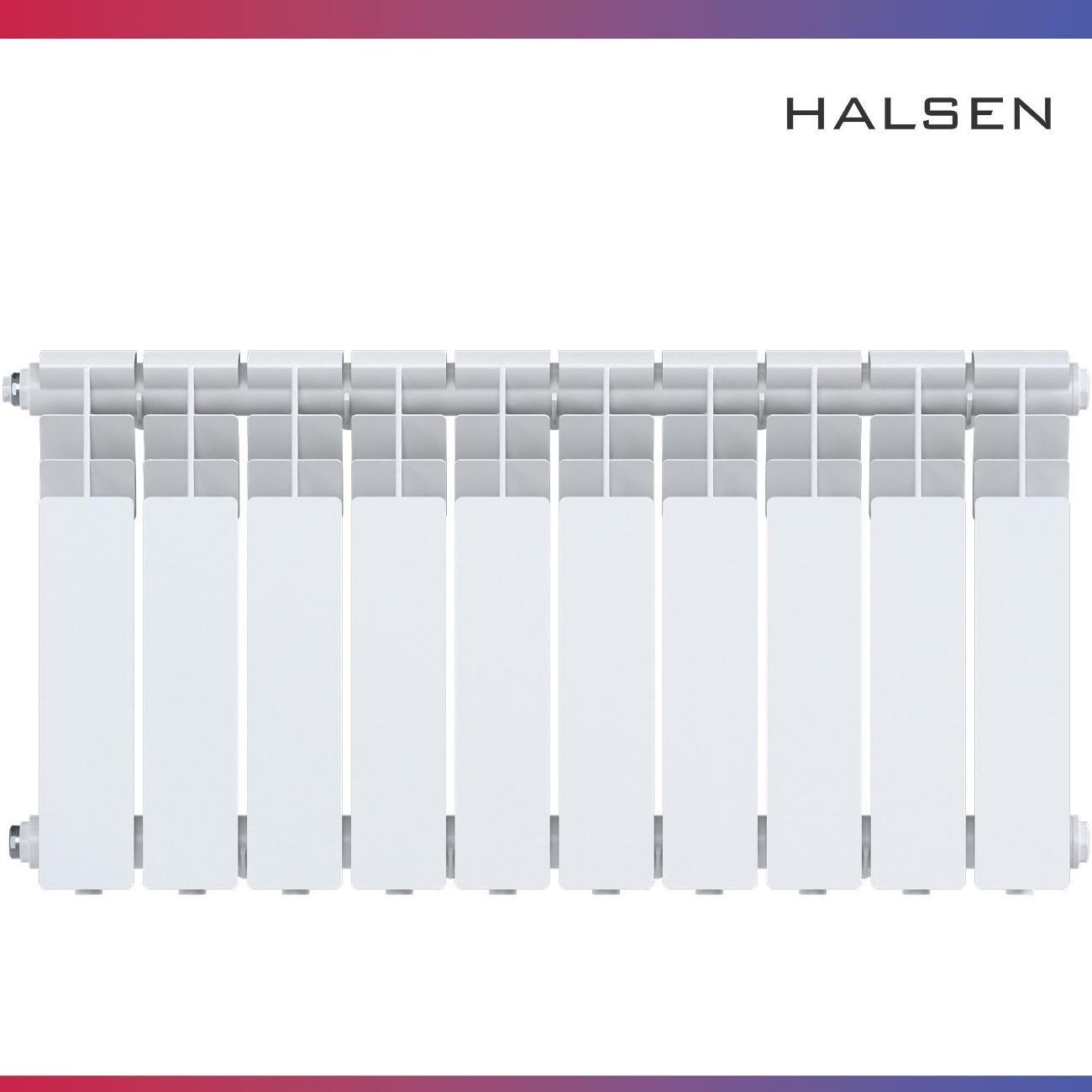 Алюминиевый радиатор Halsen 350/80/10