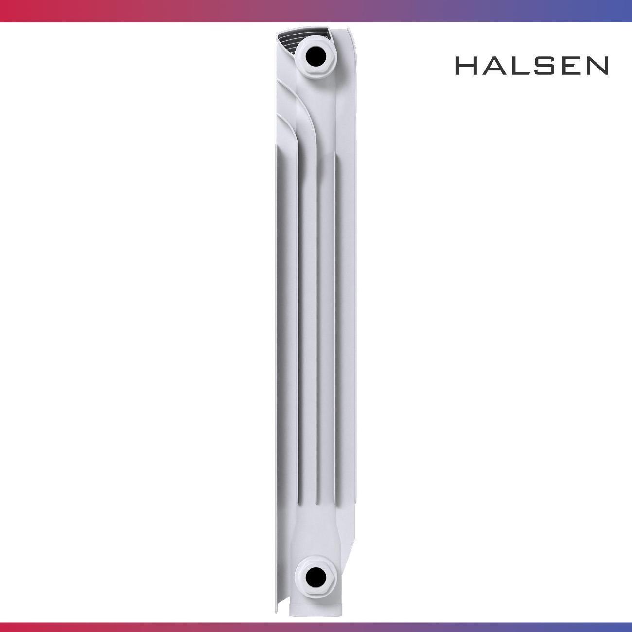 Алюминиевый радиатор Halsen 500/80/4