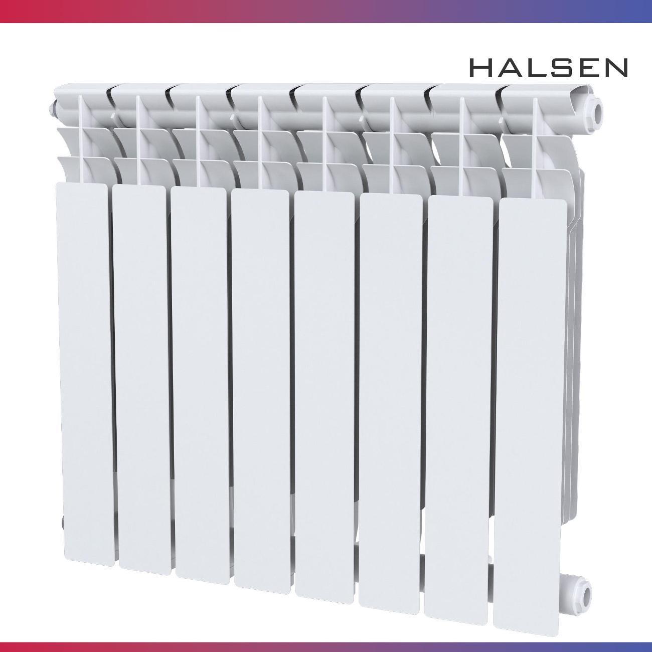 Алюминиевый радиатор Halsen 500/80/8 фото