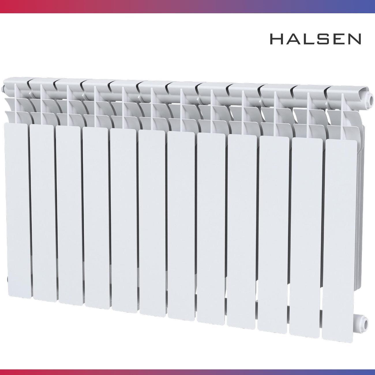 Алюминиевый радиатор Halsen 500/80/12 фото
