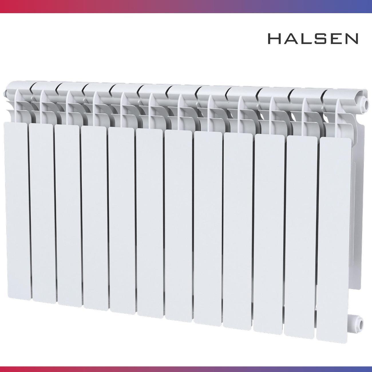 Алюминиевый радиатор Halsen 500/96/12 фото