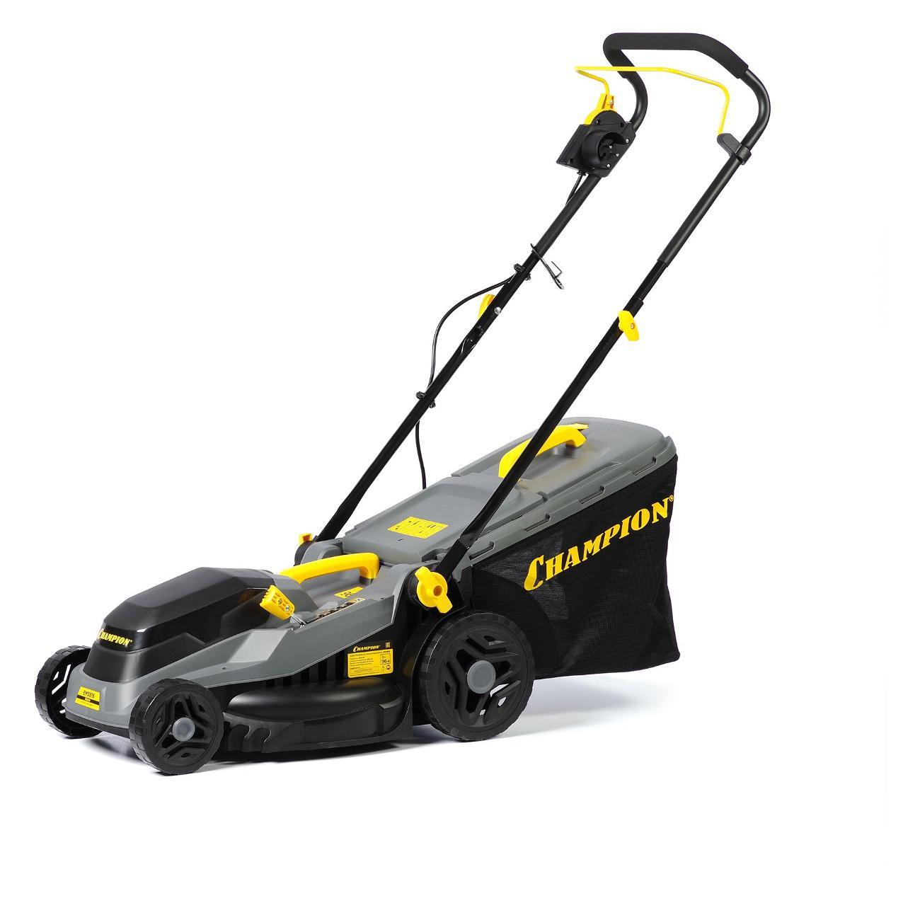 Газонокосилка электрическая Champion EM3816 (1,6 кВт 11,3кг)