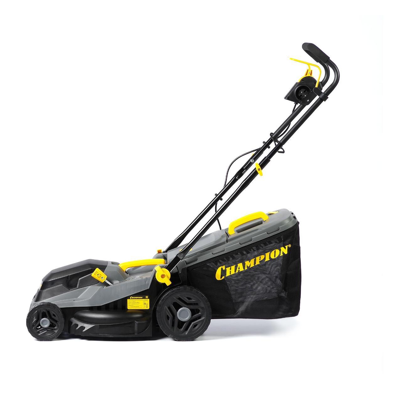 Газонокосилка электрическая Champion EM3816 (1,6 кВт 11,3кг)