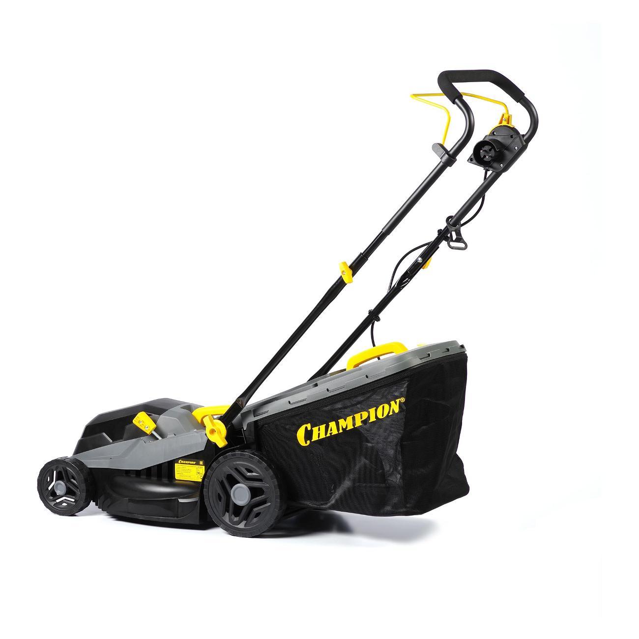 Газонокосилка электрическая Champion EM3816 (1,6 кВт 11,3кг)