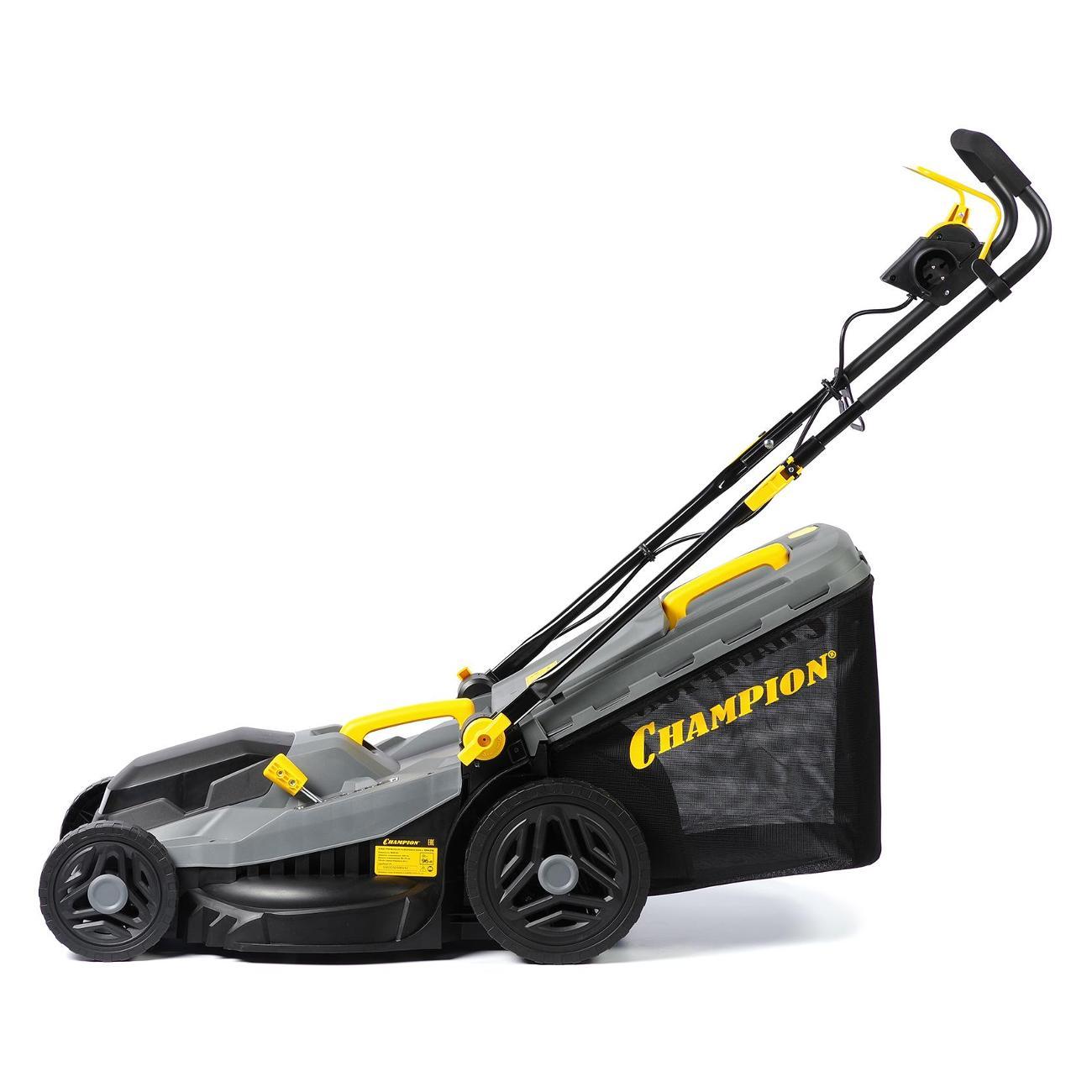 Газонокосилка электрическая Champion EM4318 (1,8 кВт 12,9кг)