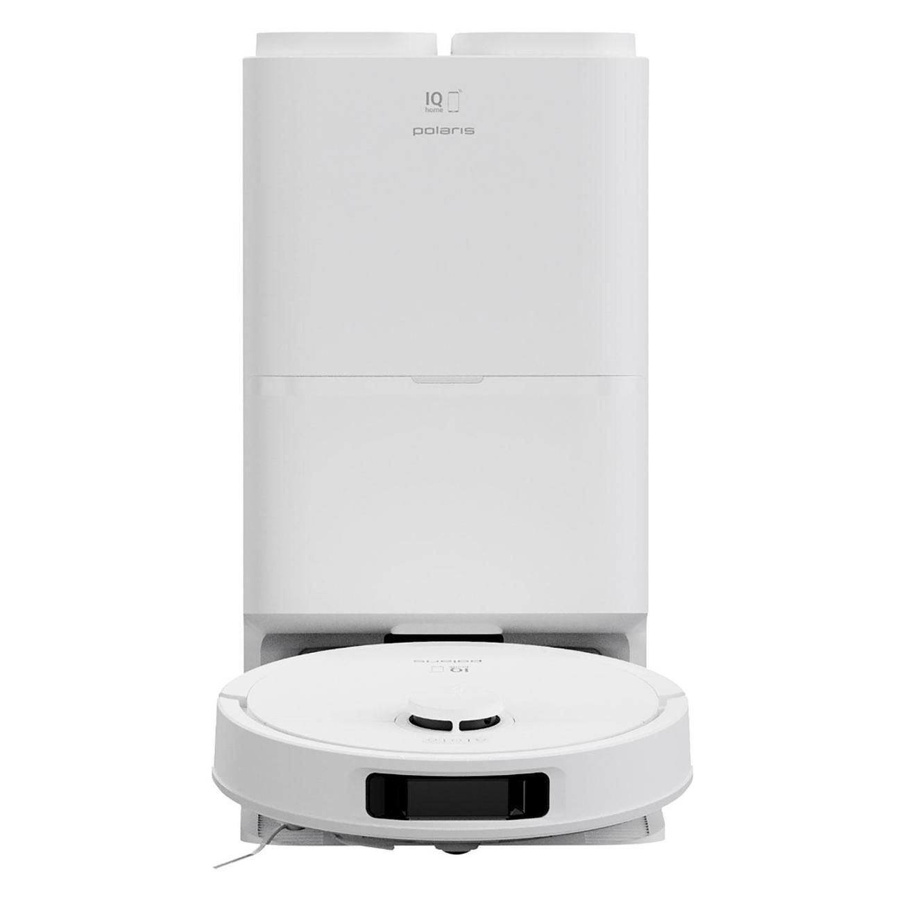 Робот-пылесос Polaris PVCRAC 7790 WIFI IQ Home белый