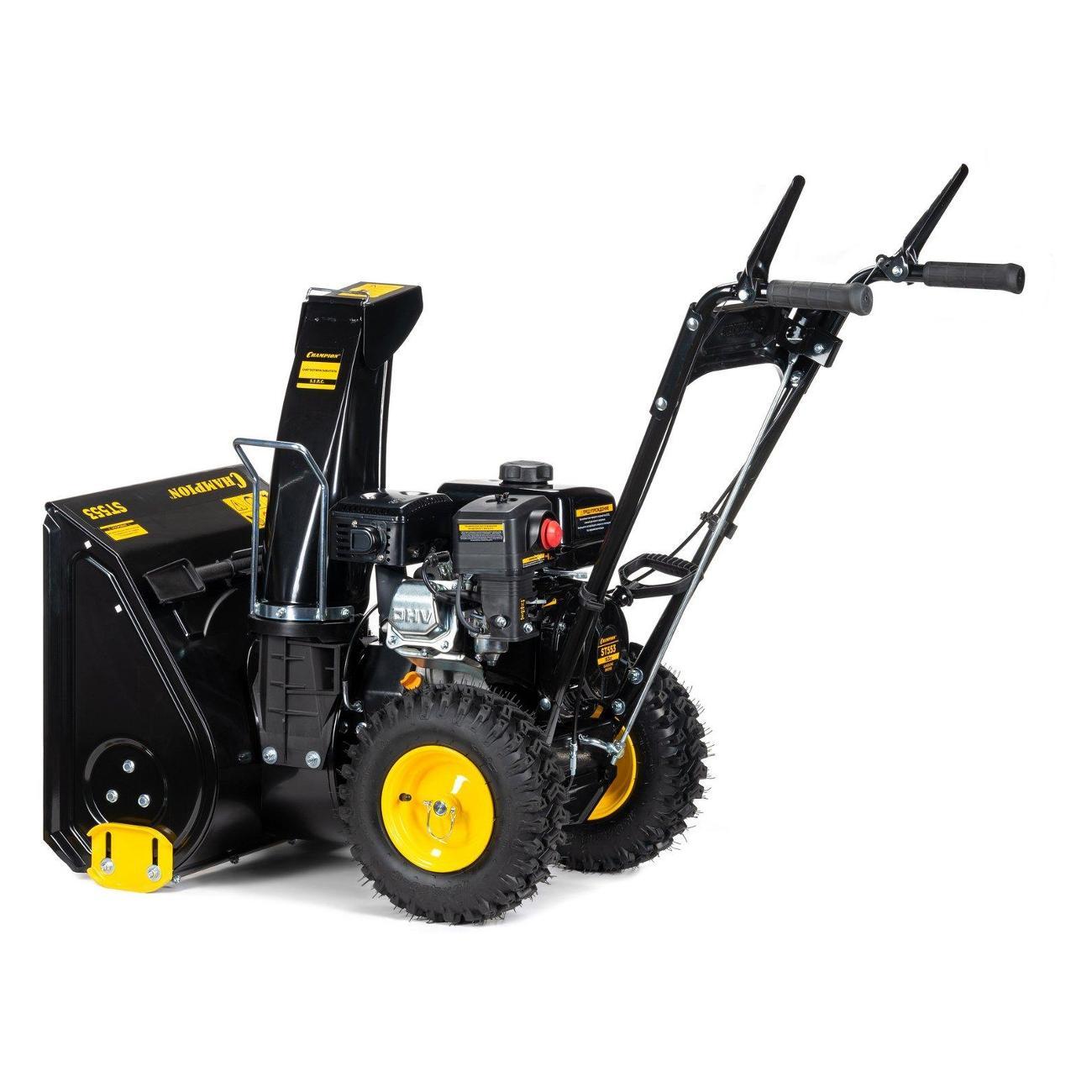 Снегоуборщик бензиновый Champion ST553 Black