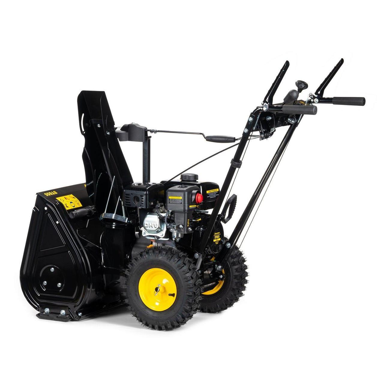 Снегоуборщик бензиновый Champion ST655 Black