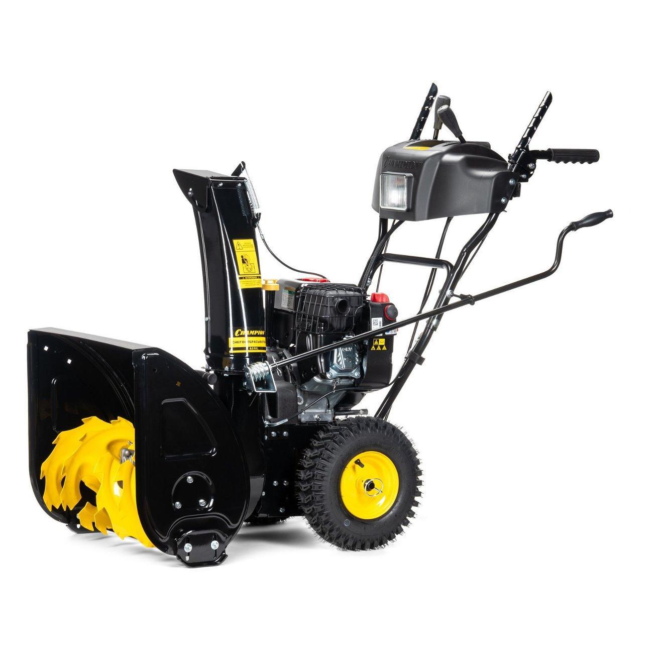 Снегоуборщик бензиновый Champion ST656BS Black