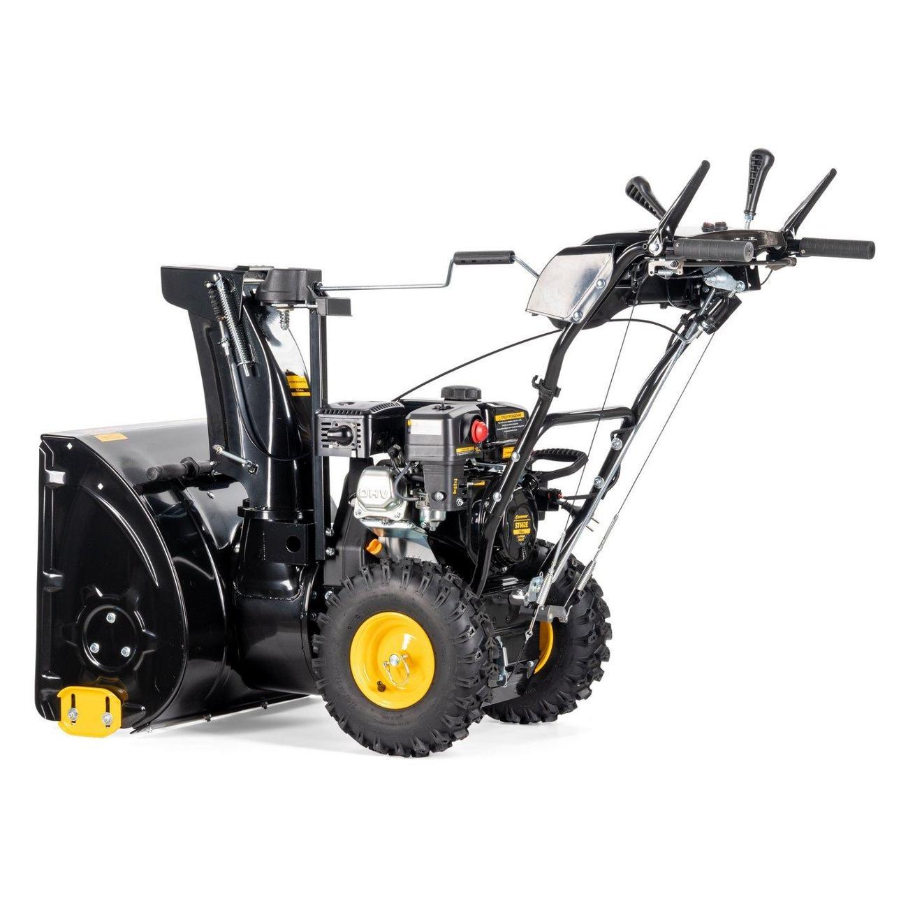 Снегоуборщик бензиновый Champion ST662E Black