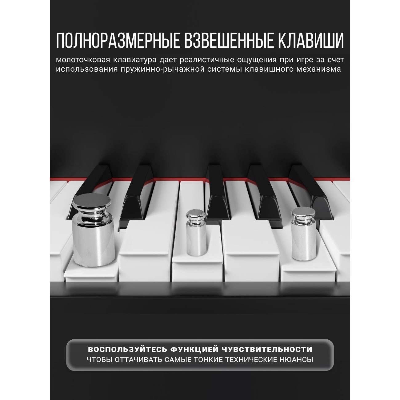 Цифровое пианино Tesler STZ-8805 Smoky Oak