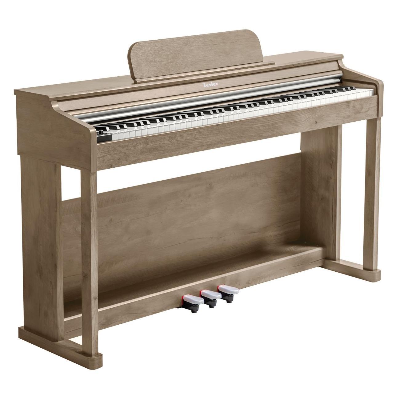Цифровое пианино Tesler STZ-8810 Smoky Oak фото
