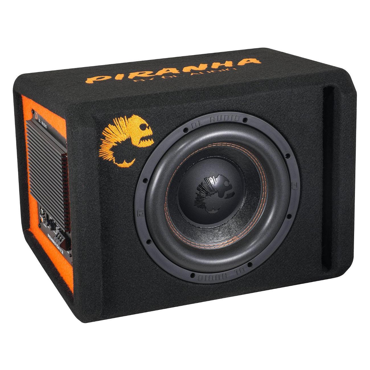 Автомобильный сабвуфер активный DL Audio Piranha 10A V.2 черный