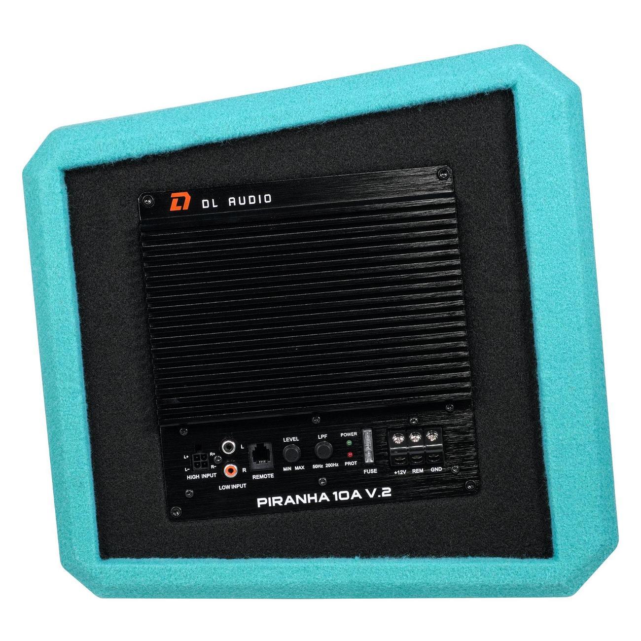 Автомобильный сабвуфер активный DL Audio Piranha 10A V.2 морской