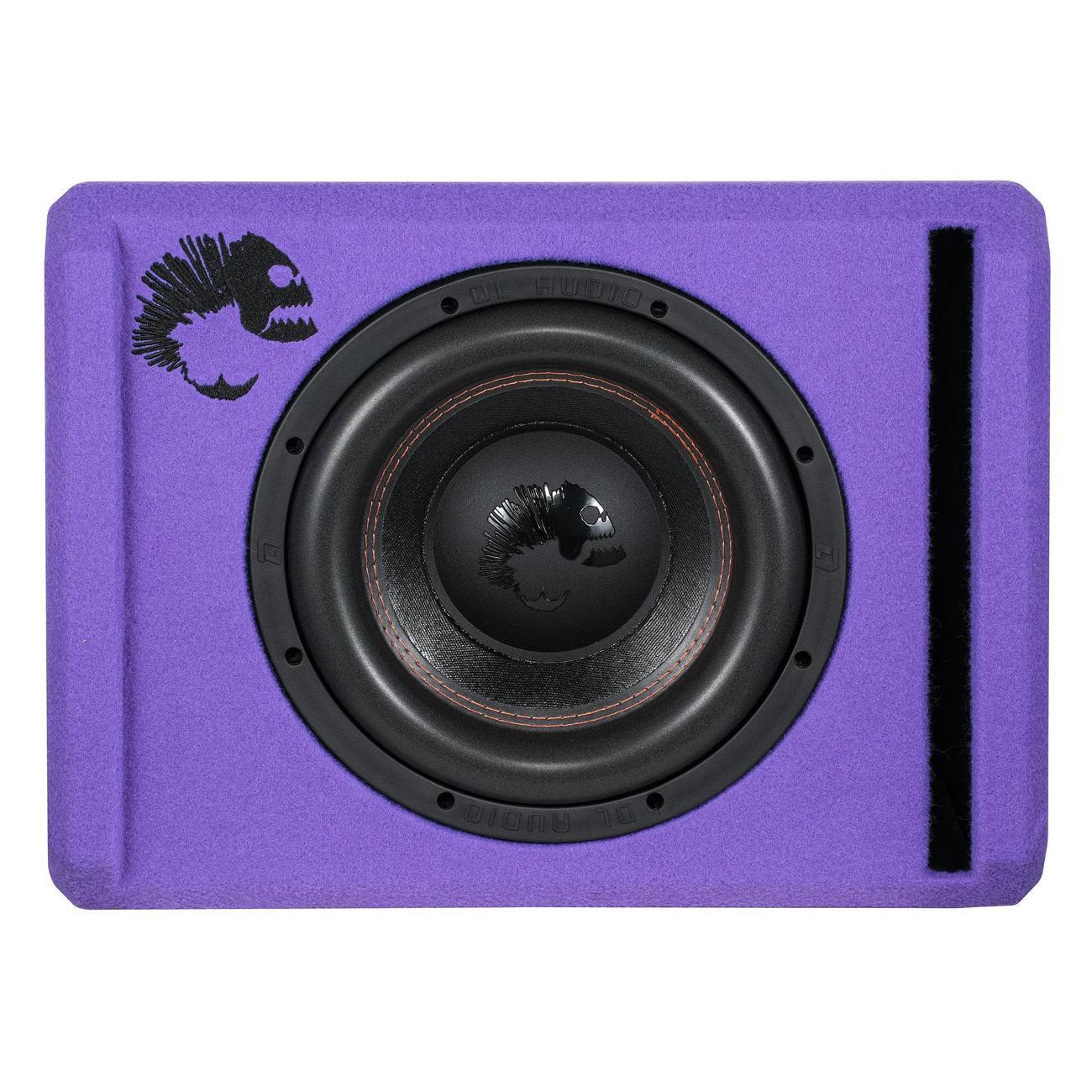 Автомобильный сабвуфер активный DL Audio Piranha 10A V.2 пурпурный