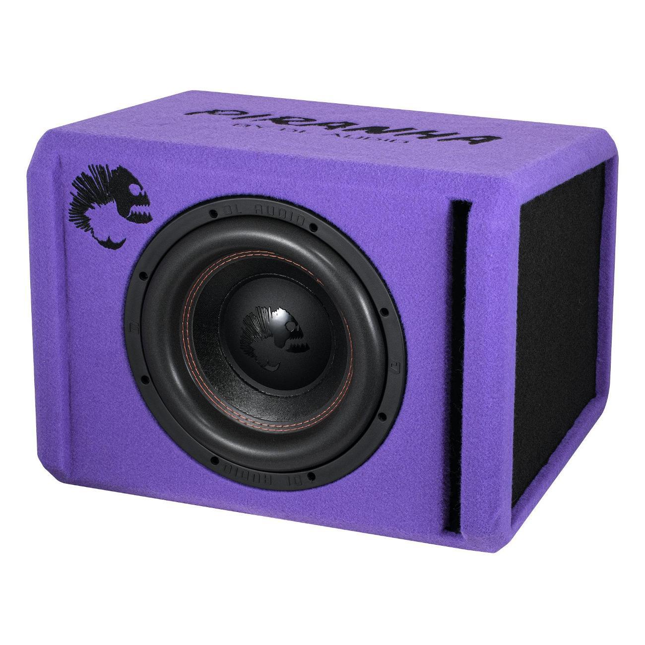 Автомобильный сабвуфер активный DL Audio Piranha 10A V.2 пурпурный