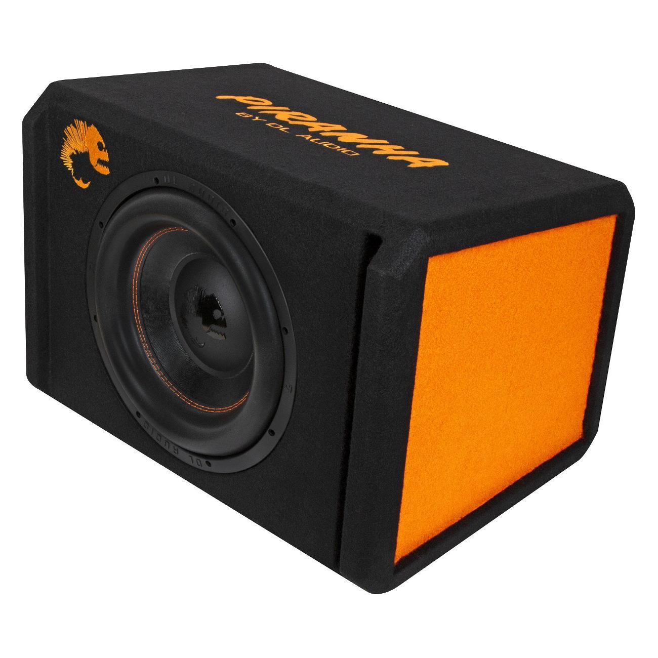 Автомобильный сабвуфер активный DL Audio PIRANHA 12A Black V.2