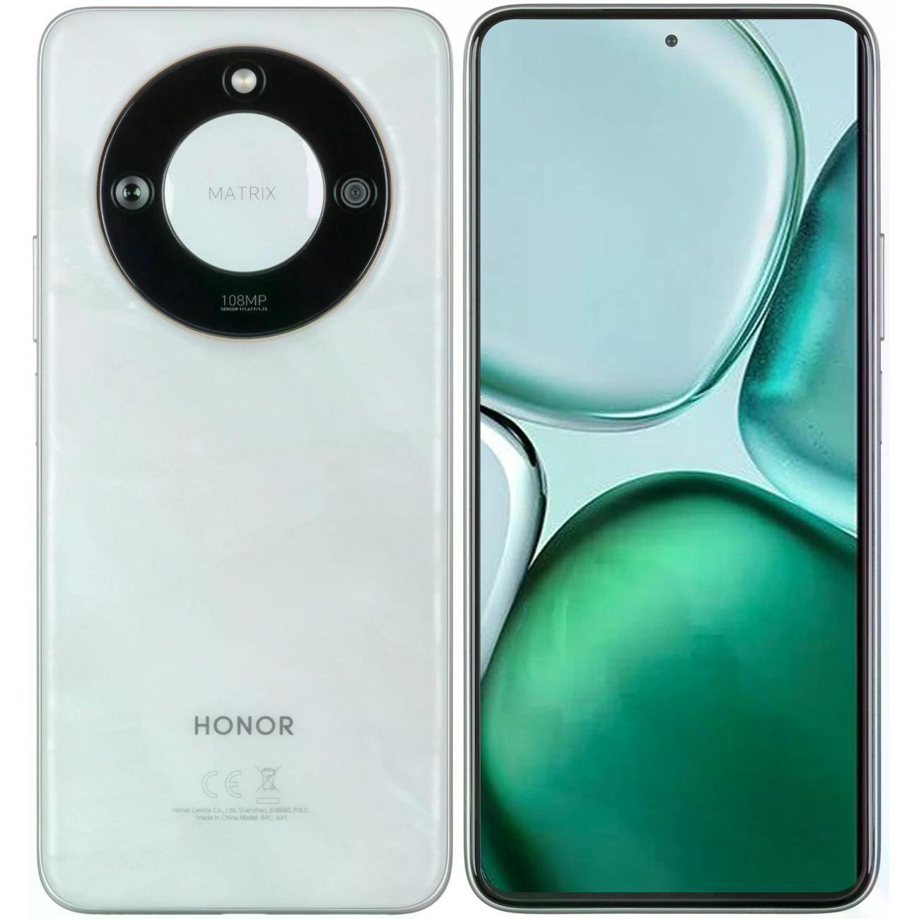 Смартфон HONOR X9c Smart 8/256GB Moonlight белый