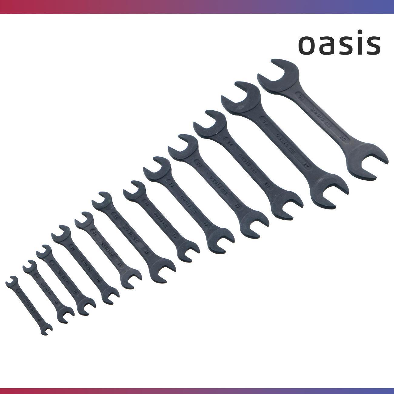 Набор ручного инструмента OASIS ECO рожковых 12 шт. в сумке фосфатированные