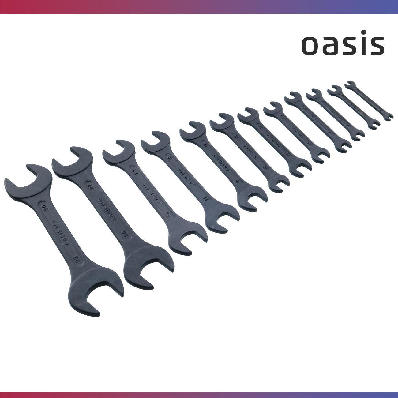 Набор ручного инструмента OASIS ECO рожковых 12 шт. в холдере фосфатированные