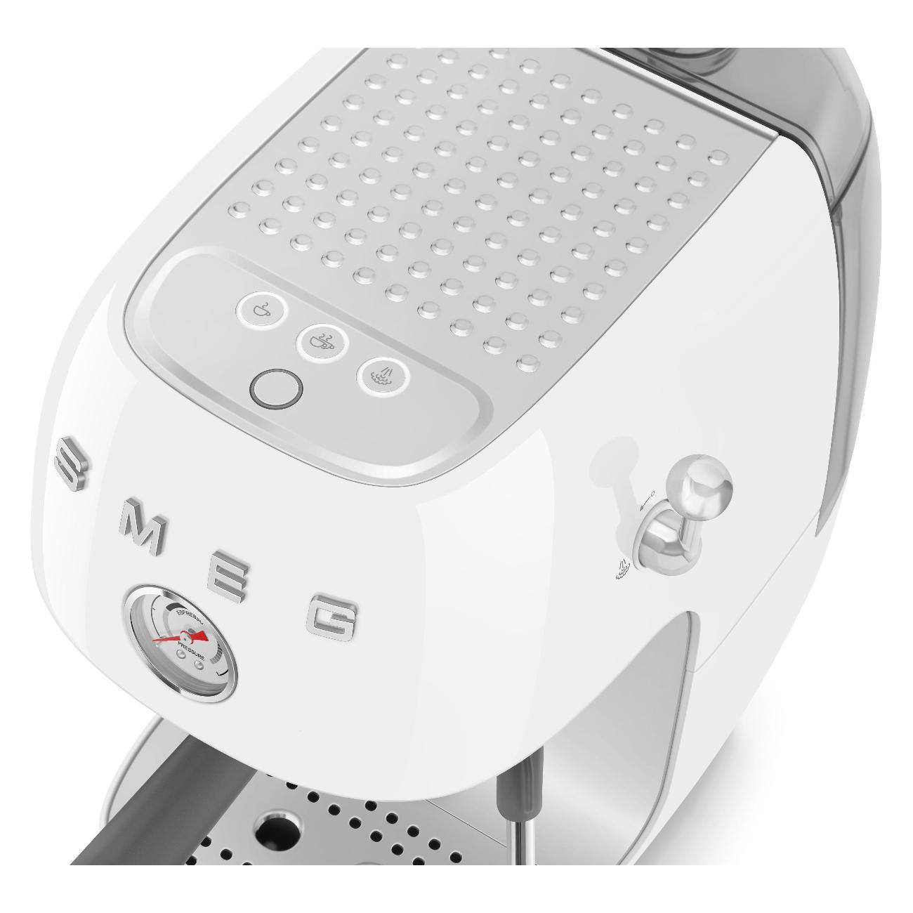 Кофеварка рожкового типа Smeg ECF03WHEU