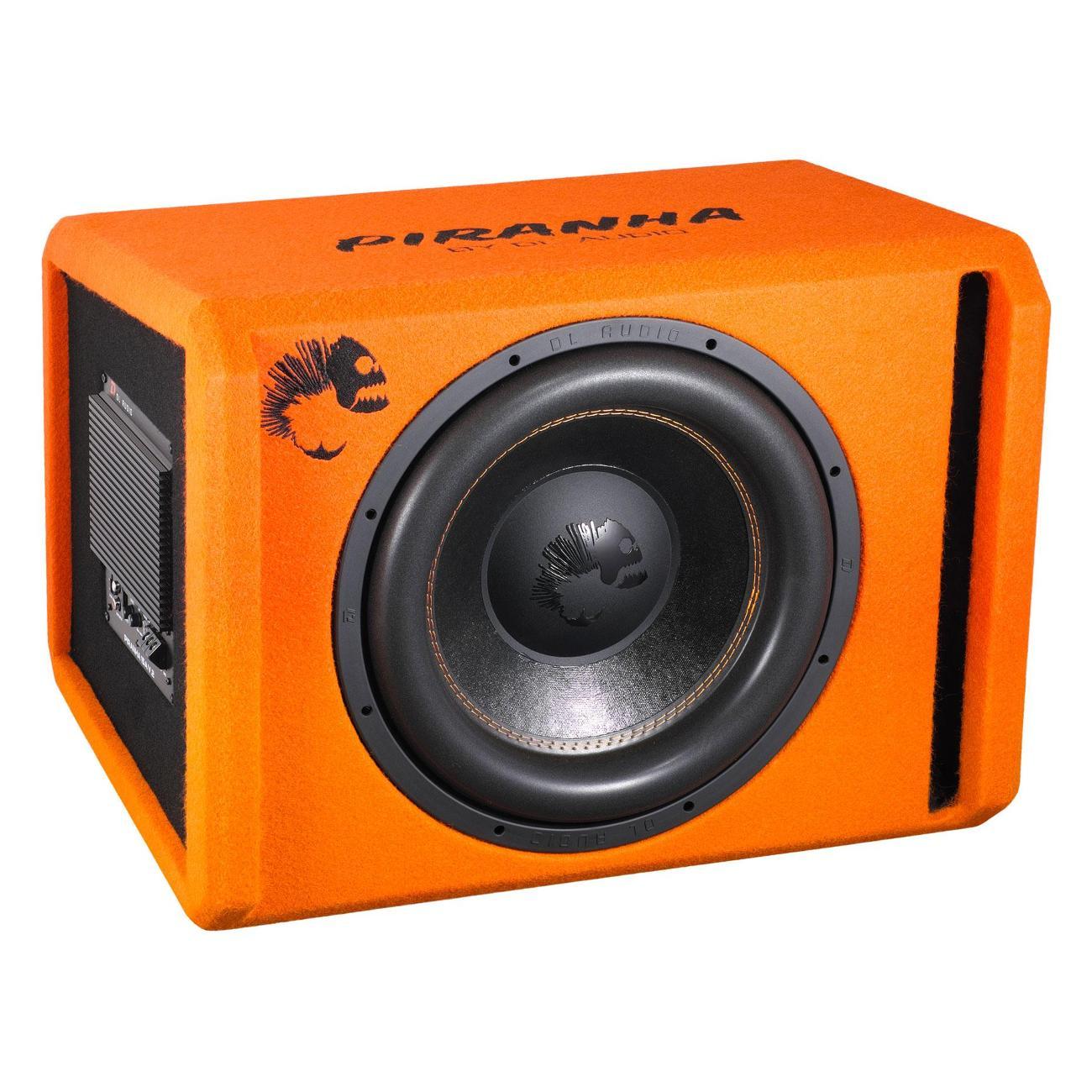 Автомобильный сабвуфер активный DL Audio Piranha 15A Orange V.2