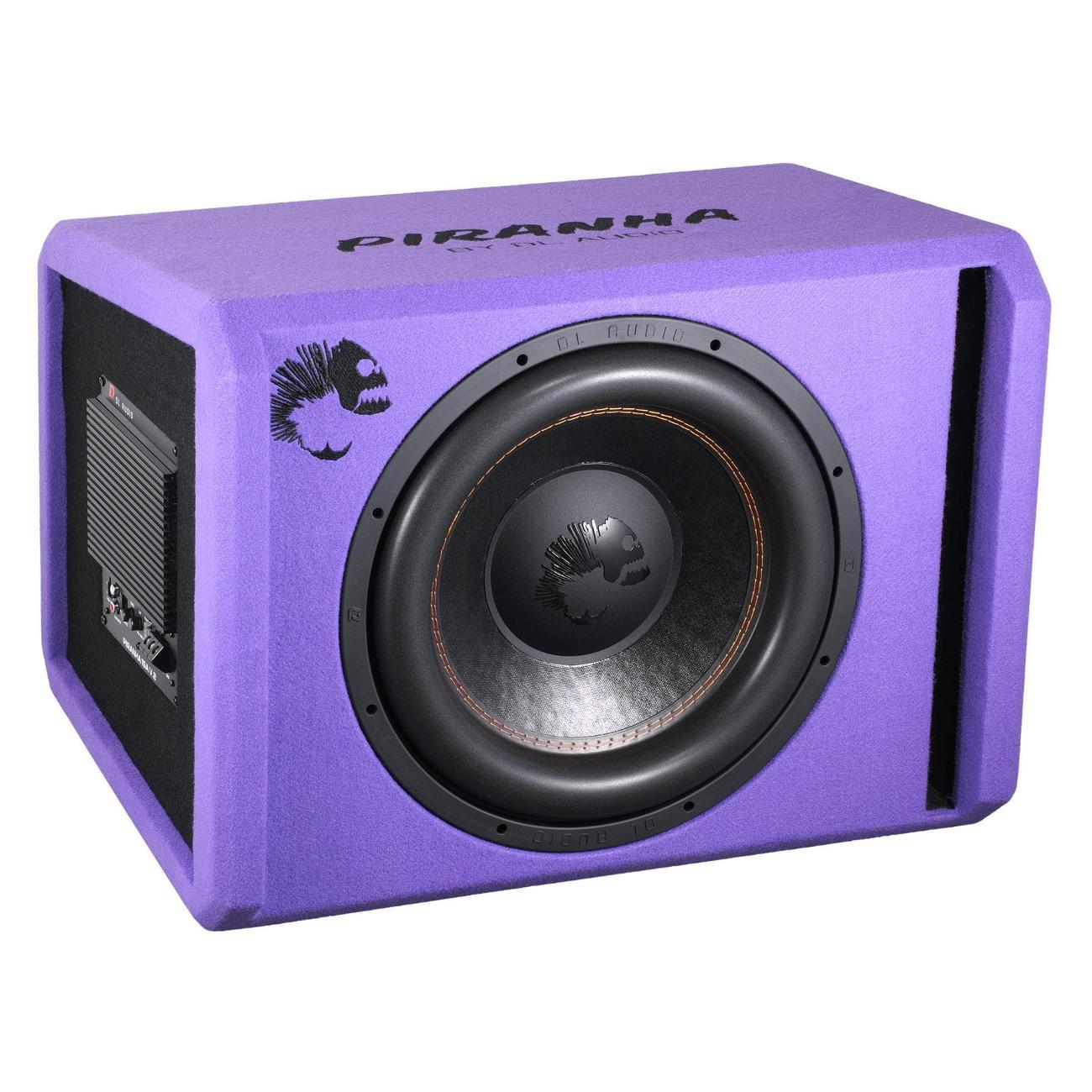 Автомобильный сабвуфер активный DL Audio Piranha 15A Purple V.2