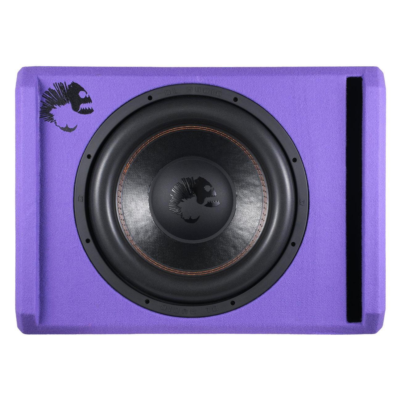 Автомобильный сабвуфер активный DL Audio Piranha 15A Purple V.2