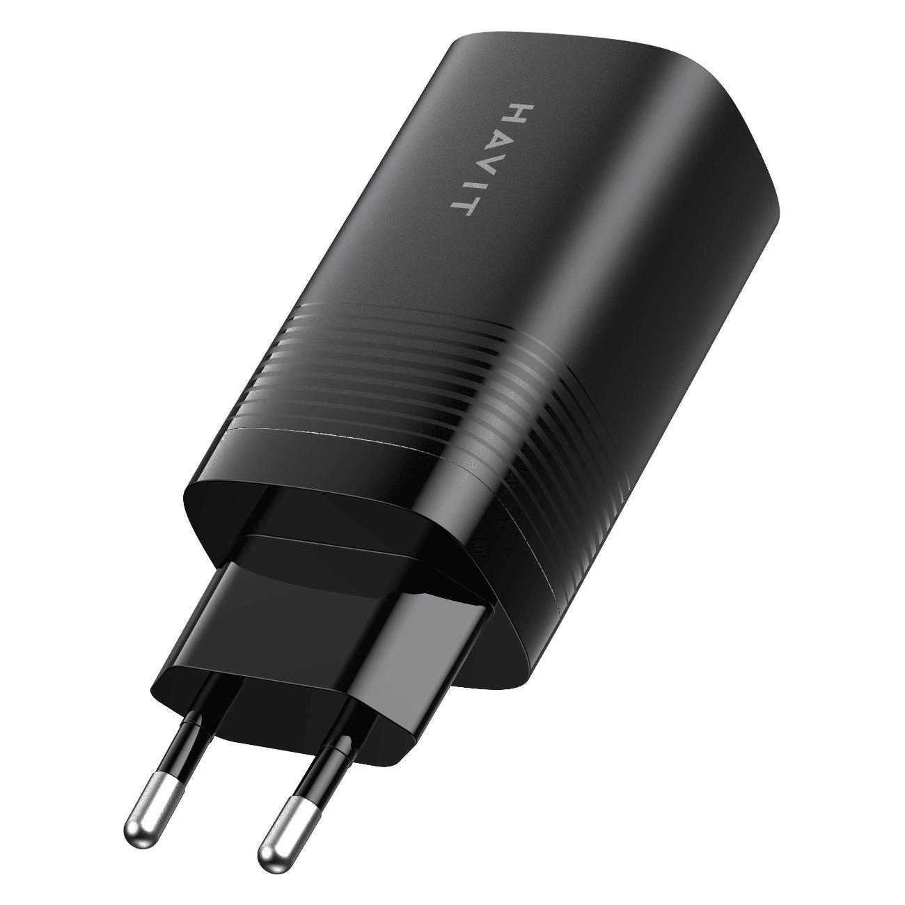 Сетевое зарядное устройство для быстрой зарядки Type-C Havit HAV-UC20BK