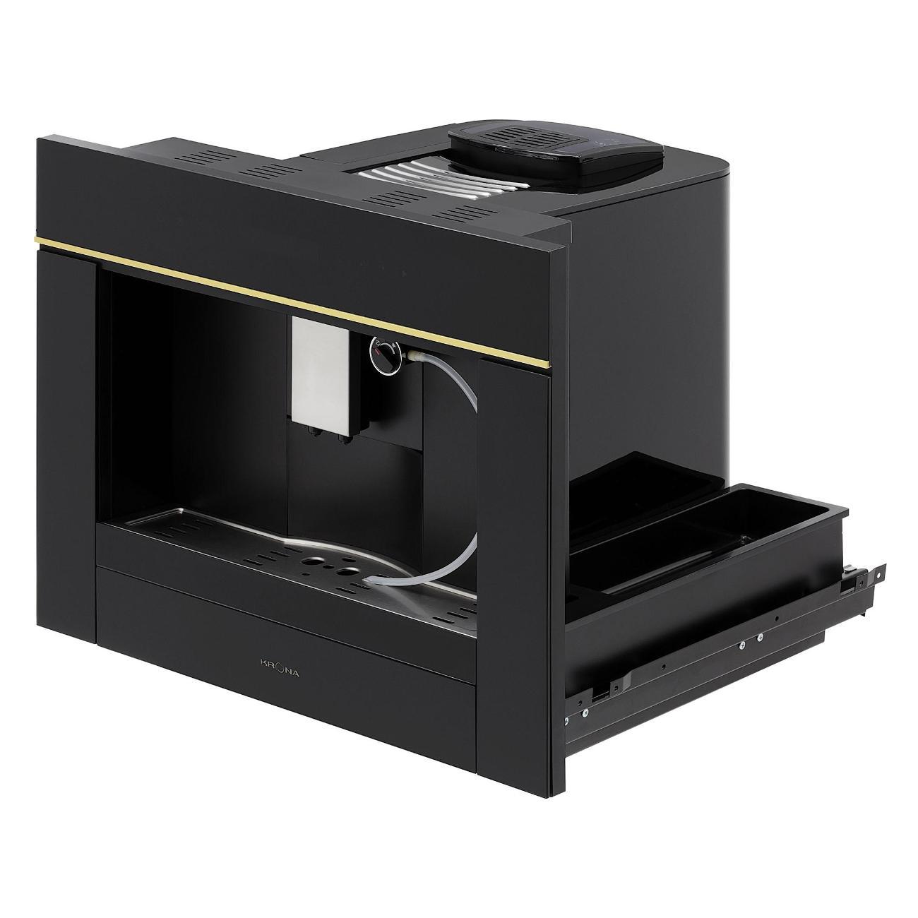 Встраиваемая кофемашина Krona Onyx 45H coffee BL Light Gold (KRCM006)