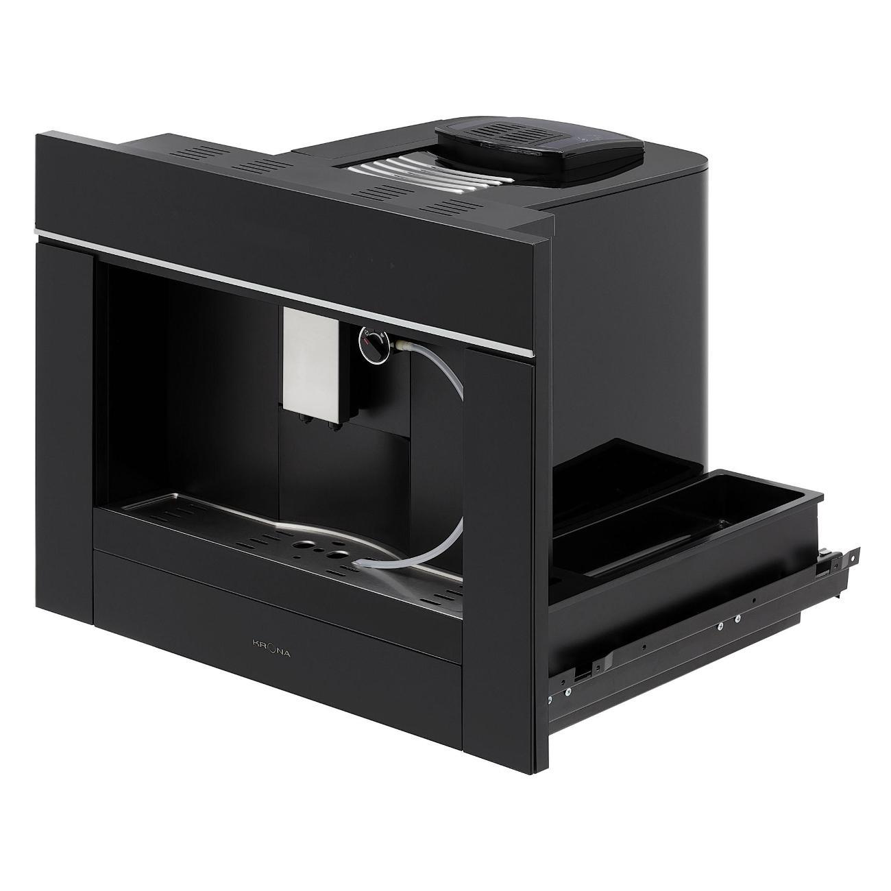 Встраиваемая кофемашина Krona Onyx 45H coffee BL Phantom Silver (KRCM004)