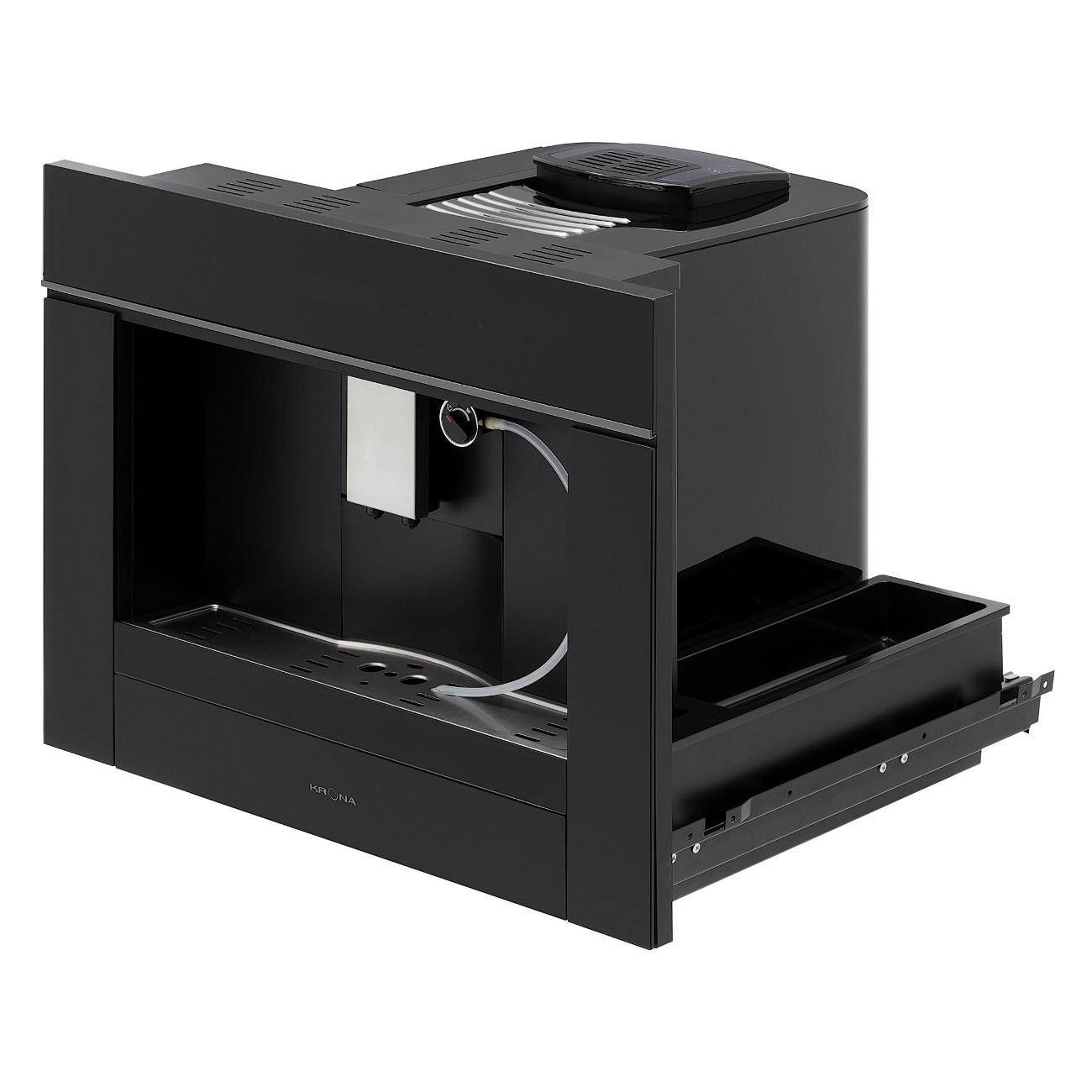 Встраиваемая кофемашина Krona Onyx 45H coffee BL Raven Black (KRCM003)