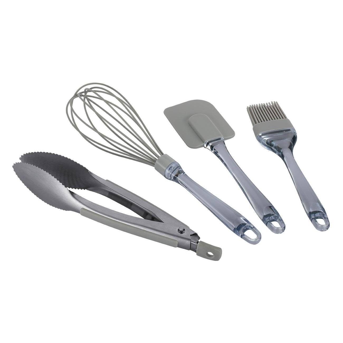 Набор кухонных инструментов REGENT inox Silicone, 4 предмета (74-104)