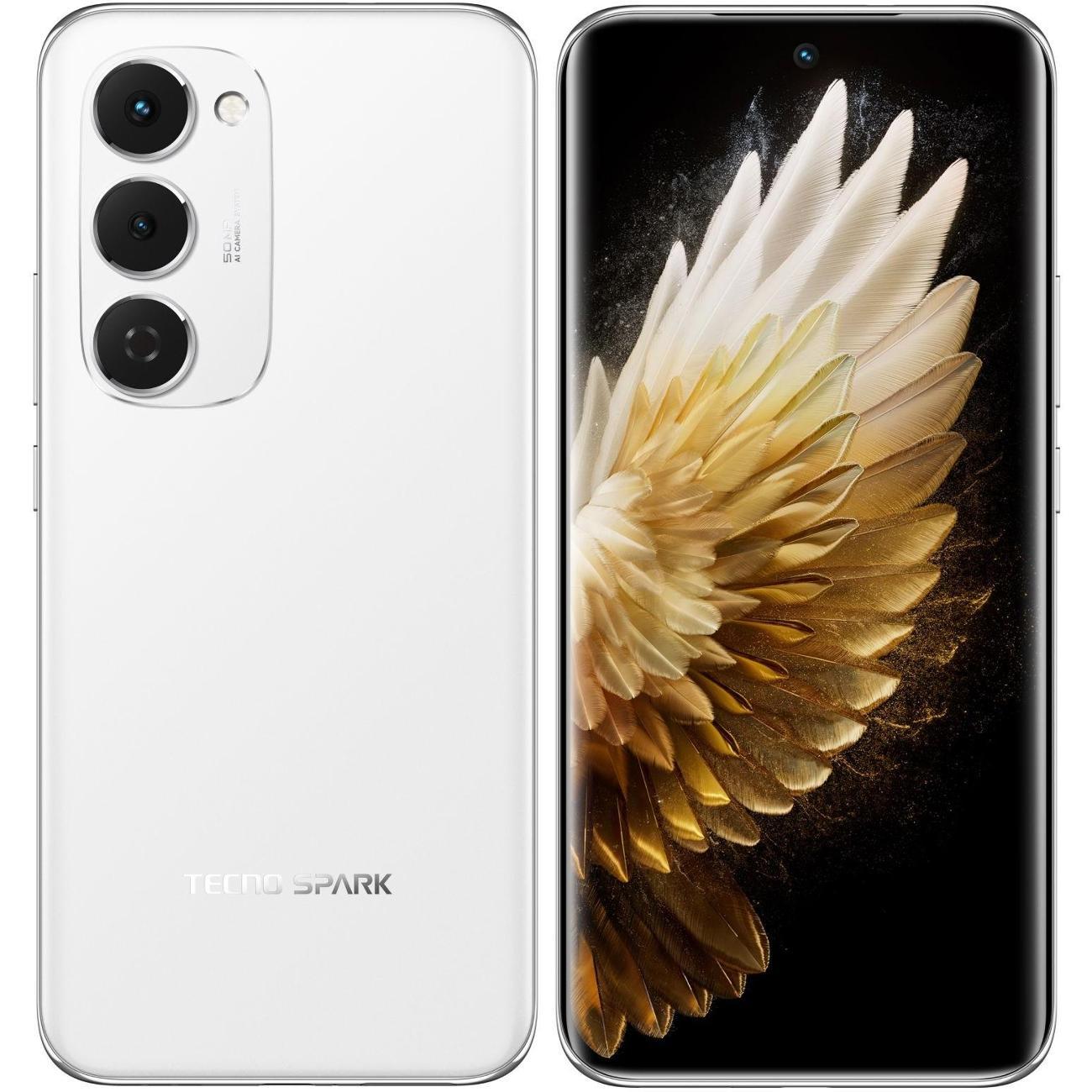 Смартфон Tecno Spark 40 Pro+ 8/256GB белый