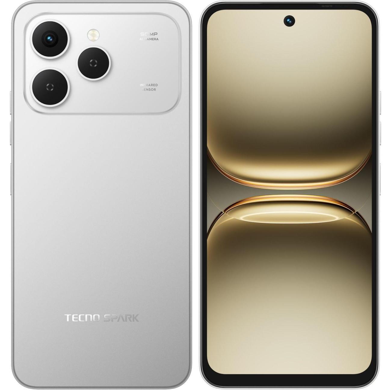 Смартфон Tecno Spark 40 8/256GB Grey