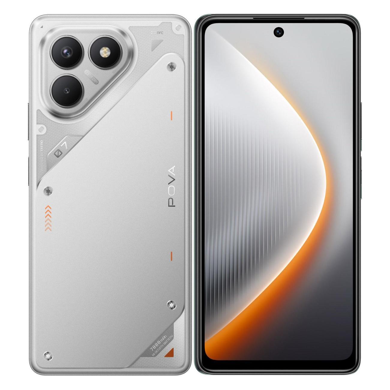 Смартфон Tecno Pova 7 Neo 8/256GB Silver
