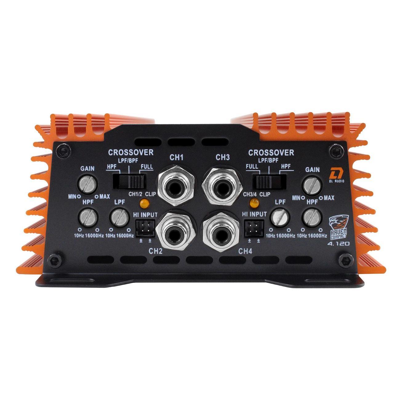 Автомобильный усилитель (многоканальный) DL Audio Raven Compact 4.120