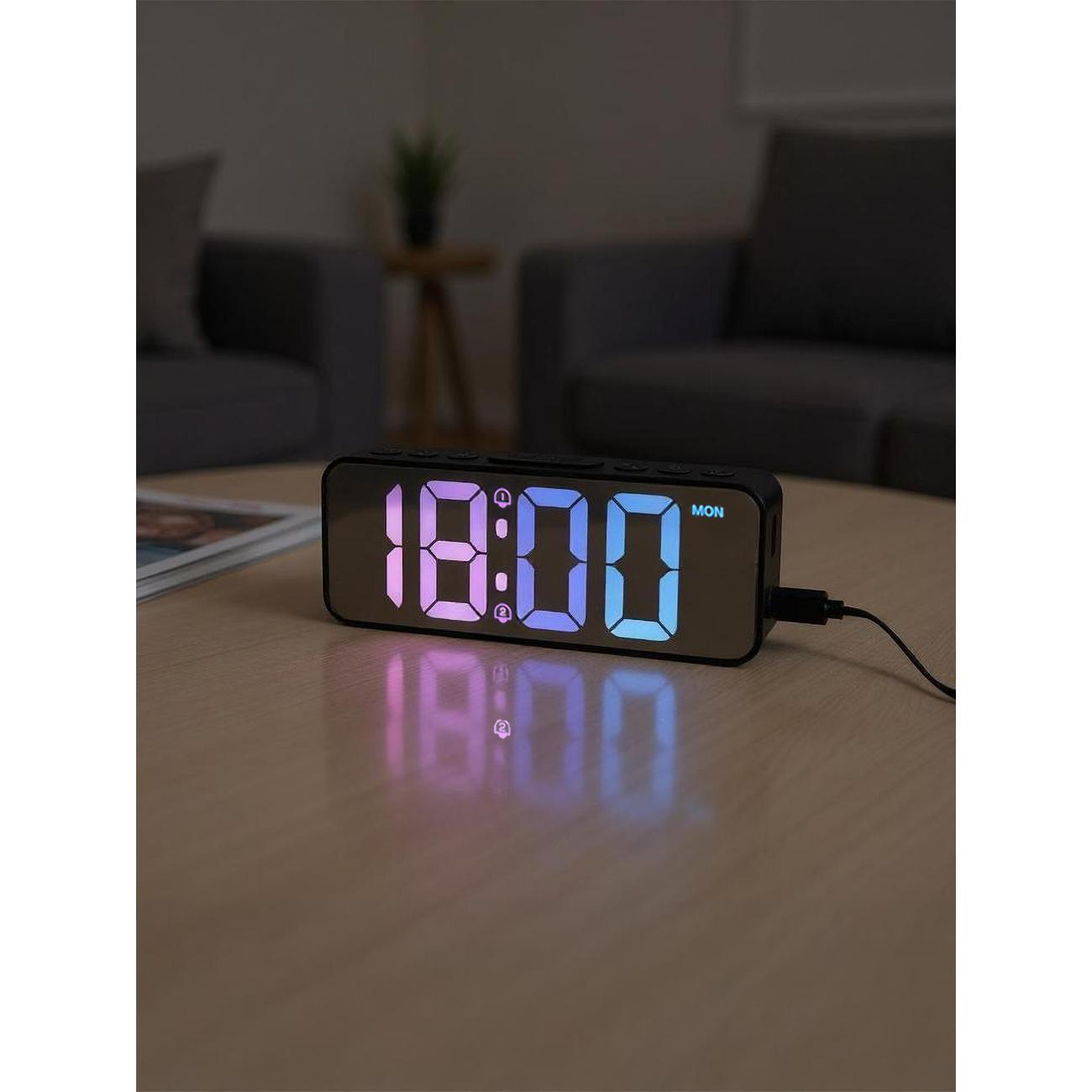 Часы настольные электронные ARTSTYLE CL-27B черные